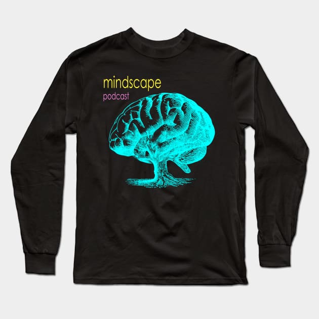 Mindscape Brain Tree Long Sleeve T-Shirt by Sean Carroll